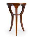 Dalton 15.75 in. W Round Wood Side Table with Small Lower Open Shelf by Butler Specialty Company