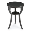 Dalton 15.75 in. W Round Wood Side Table with Small Lower Open Shelf by Butler Specialty Company