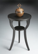 Dalton 15.75 in. W Round Wood Side Table with Small Lower Open Shelf by Butler Specialty Company