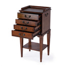 Hardwick 18 in. W Rectangular Wood 4 Drawer Traditional Accent Chest with Lower Open Shelf by Butler Specialty Company