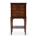 Hardwick 18 in. W Rectangular Wood 4 Drawer Traditional Accent Chest with Lower Open Shelf by Butler Specialty Company