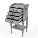 Hardwick 18 in. W Rectangular Wood 4 Drawer Traditional Accent Chest with Lower Open Shelf by Butler Specialty Company