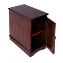 Harling 12 in. W Rectangular Wood 1 Door-1 Shelf Side Table with Pull-Out Tray by Butler Specialty Company