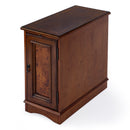 Harling 12 in. W Rectangular Wood 1 Door-1 Shelf Side Table with Pull-Out Tray by Butler Specialty Company