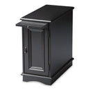 Harling 12 in. W Rectangular Wood 1 Door-1 Shelf Side Table with Pull-Out Tray by Butler Specialty Company