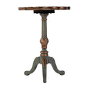 Dansby 20 in. W Round Wood Scalloped Edge Pedestal Side Table by Butler Specialty Company