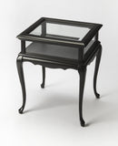 Burton 18 in. W Rectangular Wood and Glass Traditional Curio Table by Butler Specialty Company