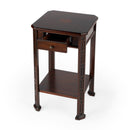 Moyer 15 in. W Square Wood 1 Drawer Side Table with Lower Open Shelf by Butler Specialty Company