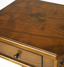 Moyer 15 in. W Square Wood 1 Drawer Side Table with Lower Open Shelf by Butler Specialty Company