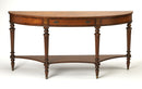 Latham 62 in. W Demilune Wood Traditional 1 Drawer Console Table with Lower Open Shelf by Butler Specialty Company