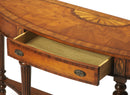Latham 62 in. W Demilune Wood Traditional 1 Drawer Console Table with Lower Open Shelf by Butler Specialty Company