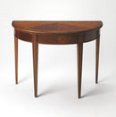 Hampton 36 in. W Demilune Wood 1 Drawer Console Table by Butler Specialty Company