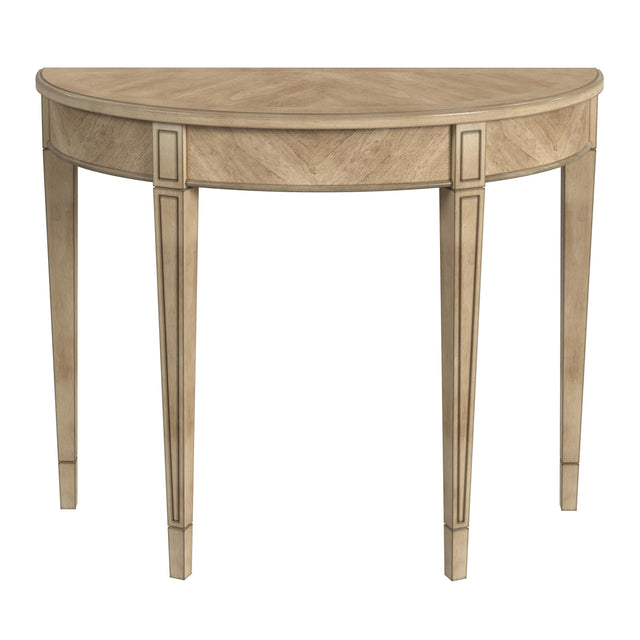 Hampton 36 in. W Demilune Wood 1 Drawer Console Table by Butler Specialty Company
