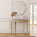 Hampton 36 in. W Demilune Wood 1 Drawer Console Table by Butler Specialty Company
