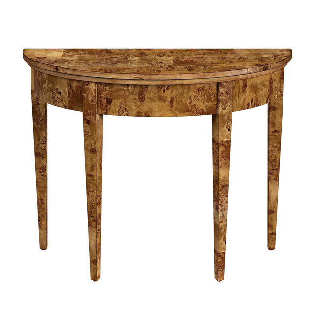 Hampton 36 in. W Demilune Wood 1 Drawer Console Table by Butler Specialty Company