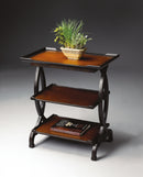 Kimiko 26 in. W Rectangular Wood 3 Tier Side/Accent Table by Butler Specialty Company