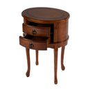 Whitley 18 in. W Oval Wood Traditional 2 Drawer Side Table by Butler Specialty Company