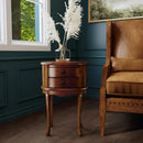 Whitley 18 in. W Oval Wood Traditional 2 Drawer Side Table by Butler Specialty Company