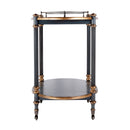 Kathleen 31 in. W Rectangular Wood 2 Tier Bar/Serving Cart on Casters by Butler Specialty Company