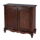 Leyden 36 in. W Rectangular Wood 2 Door European Accent Cabinet with 1 Fixed Interior Shelf by Butler Specialty Company
