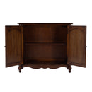 Leyden 36 in. W Rectangular Wood 2 Door European Accent Cabinet with 1 Fixed Interior Shelf by Butler Specialty Company