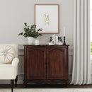 Leyden 36 in. W Rectangular Wood 2 Door European Accent Cabinet with 1 Fixed Interior Shelf by Butler Specialty Company