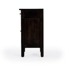 Wester 14 in. W Rectangular Solid Wood Hand Carved 1 Drawer 1 Door Accent Side Table by Butler Specialty Company