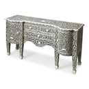 Vivienne 57.25 in. W Rectangular Bone Inlay and Wood 3 Drawer 2 Door Console/Buffet by Butler Specialty Company