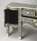 Vivienne 57.25 in. W Rectangular Bone Inlay and Wood 3 Drawer 2 Door Console/Buffet by Butler Specialty Company