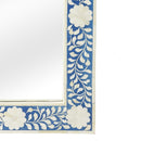 Vivienne 16 in. W x 24 in. H Rectangular Bone Inlay Horizontal or Vertical Hanging Accent Wall Mirror by Butler Specialty Company