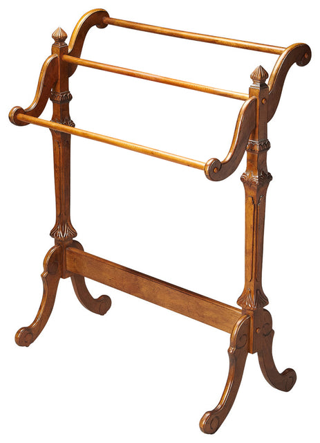 Newhouse 29.25 in. W Rectangular Wood 3 Rail Traditional Blanket Stand by Butler Specialty Company