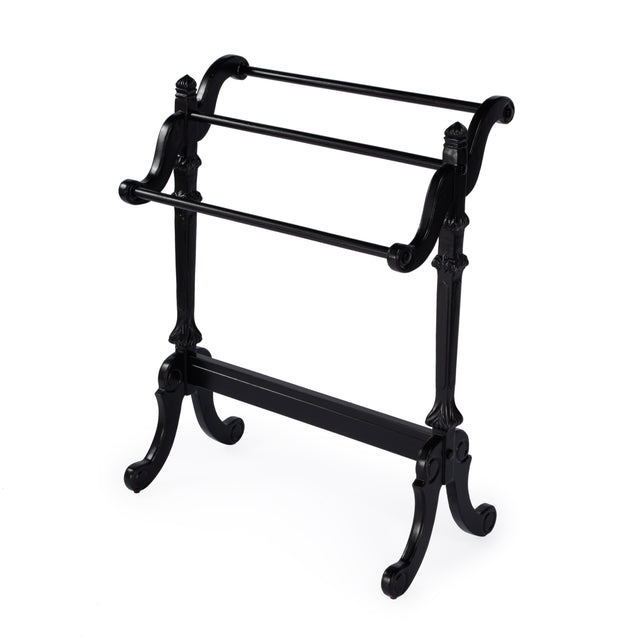Newhouse 29.25 in. W Rectangular Wood 3 Rail Traditional Blanket Stand by Butler Specialty Company