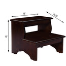 Melrose 18 in. W x 15 in. H Rectangular Wood 2 Step Accent Stool by Butler Specialty Company