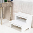 Melrose 18 in. W x 15 in. H Rectangular Wood 2 Step Accent Stool by Butler Specialty Company