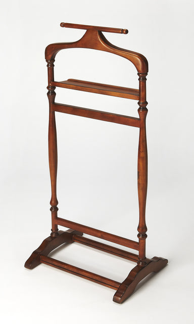 Judson 18 in. W x 39.25 in. H Rectangular Wood  Traditional Valet Stand by Butler Specialty Company