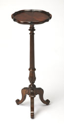 Chatsworth 13.75 in. W x 36.5 in. H Round Wood Scalloped Edge 3 Leg Pedestal Plant Stand by Butler Specialty Company