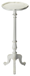 Chatsworth 13.75 in. W x 36.5 in. H Round Wood Scalloped Edge 3 Leg Pedestal Plant Stand by Butler Specialty Company