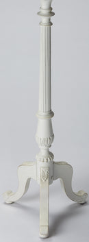 Chatsworth 13.75 in. W x 36.5 in. H Round Wood Scalloped Edge 3 Leg Pedestal Plant Stand by Butler Specialty Company