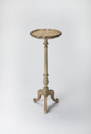 Chatsworth 13.75 in. W x 36.5 in. H Round Wood Scalloped Edge 3 Leg Pedestal Plant Stand by Butler Specialty Company