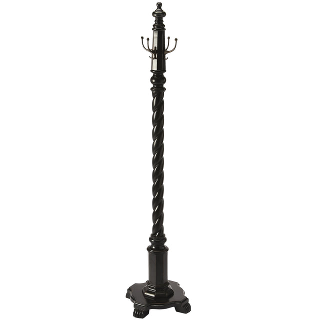 Joshua 69 in. H Wood Freestanding 4 Double Hook Costumer/Coat Rack by Butler Specialty Company