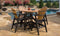 5 Piece 48" Round  Bar Table Set by Breezesta
