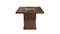 Outdoor 30" Conventional Propane Fire Pit Table in Hammered Bronze