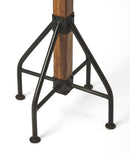 Logan Square 74 in. H Wood & Metal Rustic 4 Double Hook Costumer/Coat Rack with Umbrella Holder by Butler Specialty Company