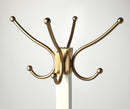 Logan Square 74 in. H Wood & Metal Rustic 4 Double Hook Costumer/Coat Rack with Umbrella Holder by Butler Specialty Company