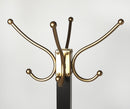 Logan Square 74 in. H Wood & Metal Rustic 4 Double Hook Costumer/Coat Rack with Umbrella Holder by Butler Specialty Company