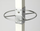 Logan Square 74 in. H Wood & Metal Rustic 4 Double Hook Costumer/Coat Rack with Umbrella Holder by Butler Specialty Company