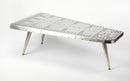 Midway 59.5 in. W Triangular Novelty Metal and Wood Aviator Themed Coffee Table by Butler Specialty Company