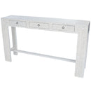 Janta 55.5 in. W Rectangular Solid Wood 3 Drawer Console Table by Butler Specialty Company