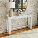 Janta 55.5 in. W Rectangular Solid Wood 3 Drawer Console Table by Butler Specialty Company