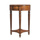 Jules 17.5 in. W Round Wood 1 Drawer End Table with Lower Open Shelf by Butler Specialty Company